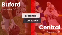 Matchup: Buford vs. Central  2019