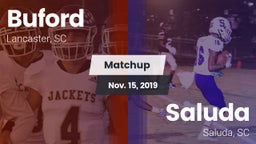 Matchup: Buford vs. Saluda  2019