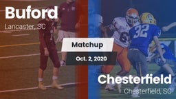 Matchup: Buford vs. Chesterfield  2020