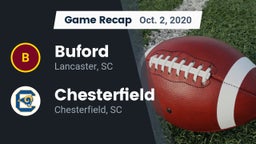 Recap: Buford  vs. Chesterfield  2020