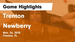 Trenton  vs Newberry  Game Highlights - Nov. 26, 2018