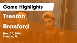 Trenton  vs Branford  Game Highlights - Nov. 27, 2018