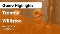 Trenton  vs Williston  Game Highlights - Feb. 8, 2019