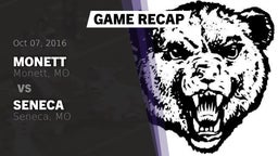 Recap: Monett  vs. Seneca  2016