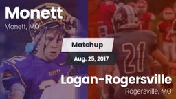 Matchup: Monett  vs. Logan-Rogersville  2017