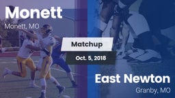 Matchup: Monett  vs. East Newton  2018