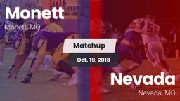 Matchup: Monett  vs. Nevada  2018