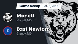 Recap: Monett  vs. East Newton  2018