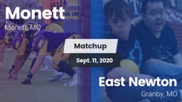 Matchup: Monett  vs. East Newton  2020