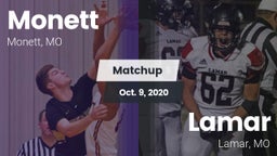 Matchup: Monett  vs. Lamar  2020