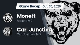 Recap: Monett  vs. Carl Junction  2020