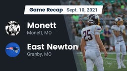 Recap: Monett  vs. East Newton  2021