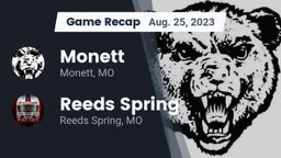 Recap: Monett  vs. Reeds Spring  2023