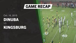 Recap: Dinuba  vs. Kingsburg  2015