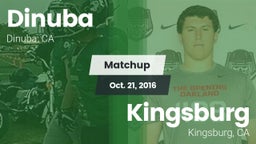 Matchup: Dinuba vs. Kingsburg  2016