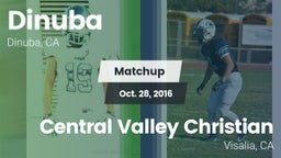 Matchup: Dinuba vs. Central Valley Christian 2016