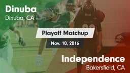 Matchup: Dinuba vs. Independence  2016