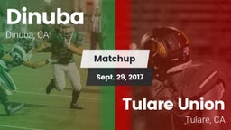 Matchup: Dinuba vs. Tulare Union  2017
