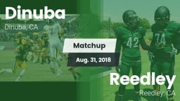 Matchup: Dinuba vs. Reedley  2018