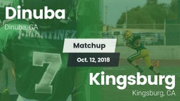 Matchup: Dinuba vs. Kingsburg  2018