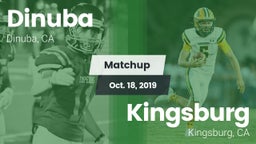Matchup: Dinuba vs. Kingsburg  2019