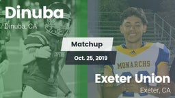 Matchup: Dinuba vs. Exeter Union  2019