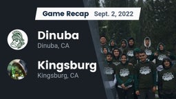 Recap: Dinuba  vs. Kingsburg  2022
