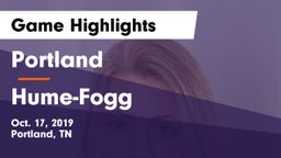 Portland  vs Hume-Fogg  Game Highlights - Oct. 17, 2019