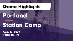 Portland  vs Station Camp Game Highlights - Aug. 17, 2020