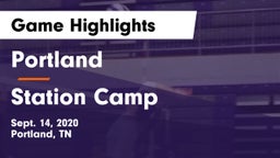 Portland  vs Station Camp Game Highlights - Sept. 14, 2020