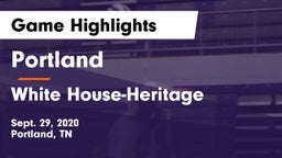 Portland  vs White House-Heritage  Game Highlights - Sept. 29, 2020