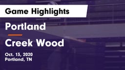 Portland  vs Creek Wood Game Highlights - Oct. 13, 2020