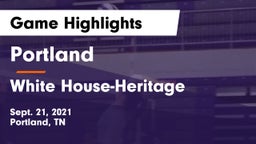 Portland  vs White House-Heritage  Game Highlights - Sept. 21, 2021