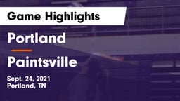 Portland  vs Paintsville Game Highlights - Sept. 24, 2021