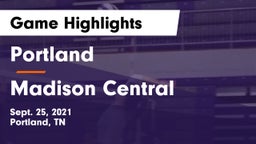 Portland  vs Madison Central  Game Highlights - Sept. 25, 2021