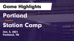 Portland  vs Station Camp Game Highlights - Oct. 5, 2021