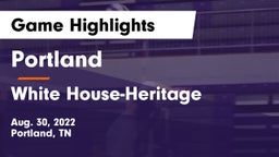 Portland  vs White House-Heritage  Game Highlights - Aug. 30, 2022