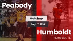 Matchup: Peabody vs. Humboldt  2018