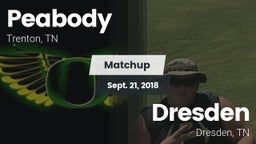 Matchup: Peabody vs. Dresden  2018