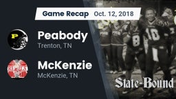 Recap: Peabody  vs. McKenzie  2018