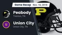 Recap: Peabody  vs. Union City  2018