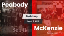 Matchup: Peabody vs. McKenzie  2019