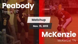 Matchup: Peabody vs. McKenzie  2019
