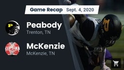 Recap: Peabody  vs. McKenzie  2020