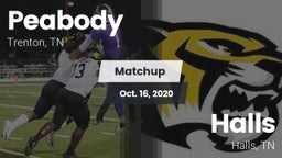 Matchup: Peabody vs. Halls  2020