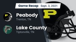 Recap: Peabody  vs. Lake County  2021