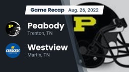 Recap: Peabody  vs. Westview  2022