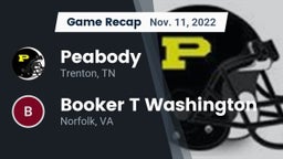 Recap: Peabody  vs. Booker T Washington  2022