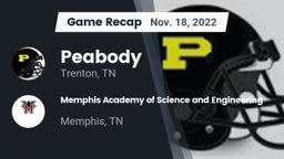 Recap: Peabody  vs. Memphis Academy of Science and Engineering  2022