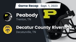 Recap: Peabody  vs. Decatur County Riverside  2023